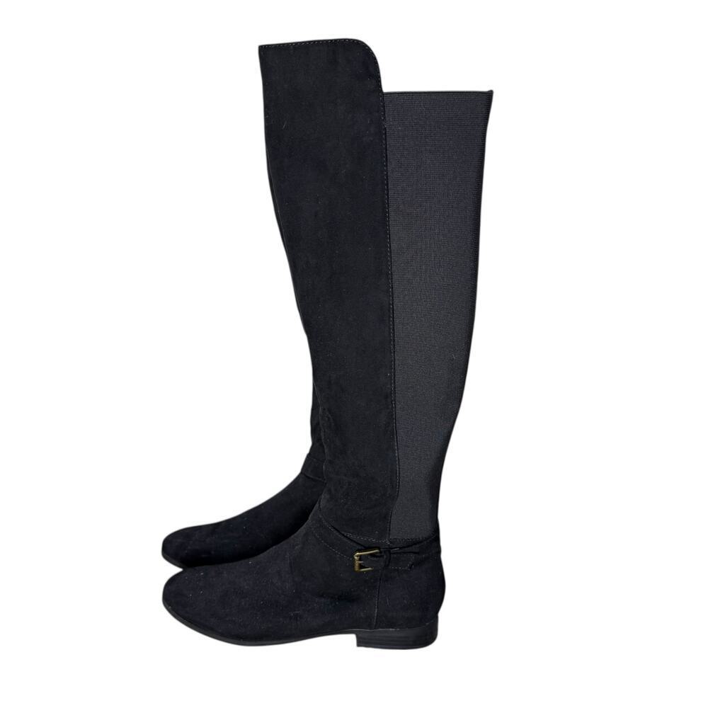 Style & Co Kimmball Over-The-Knee Black Riding Boots 8 - Picture 4 of 8